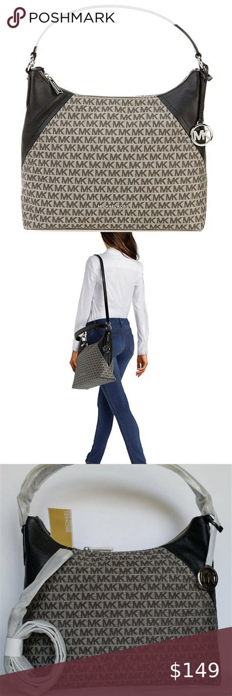 aria large signature shoulder bag